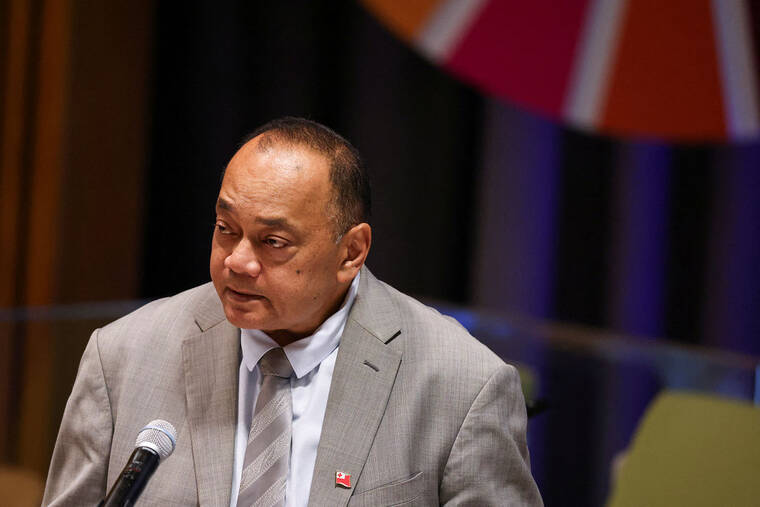 Tonga leader says police provide &lsquo;freedom from fear,&rsquo; support democracy